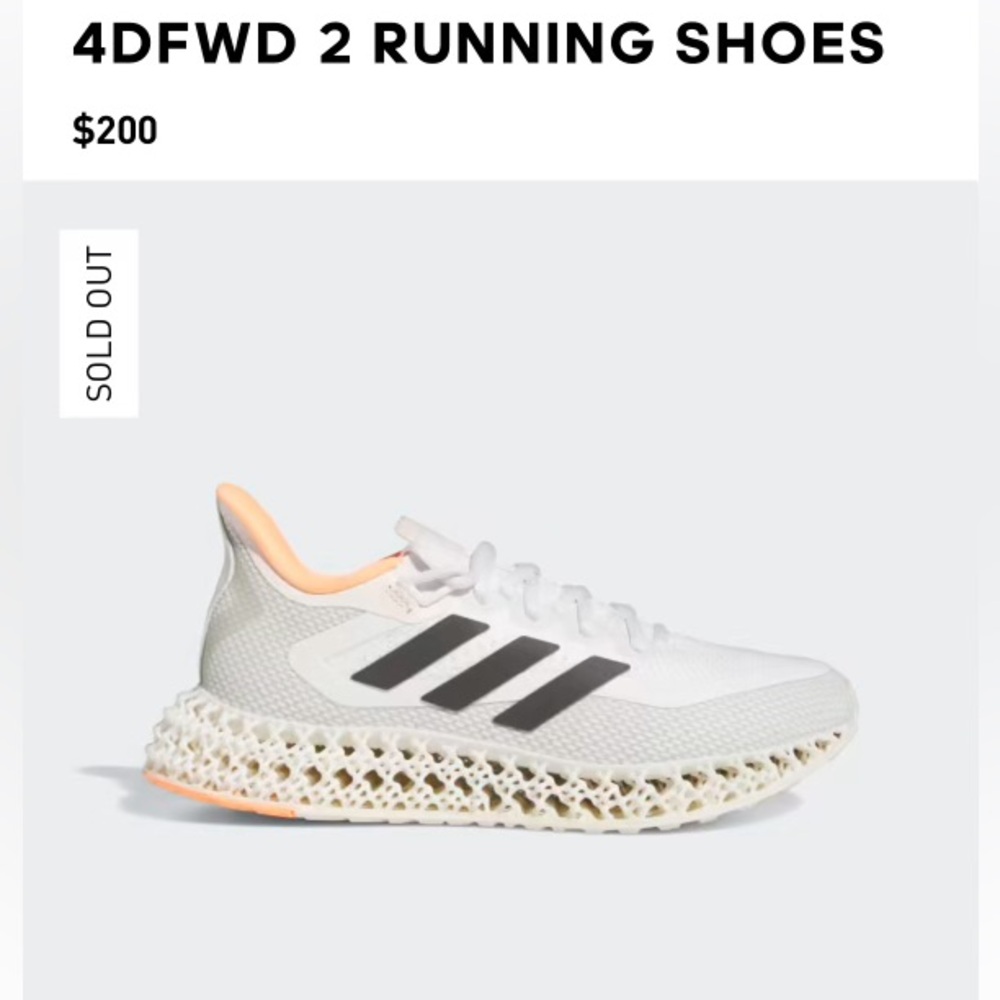Adidas 4DFWD 2 RUNNING SHOES
